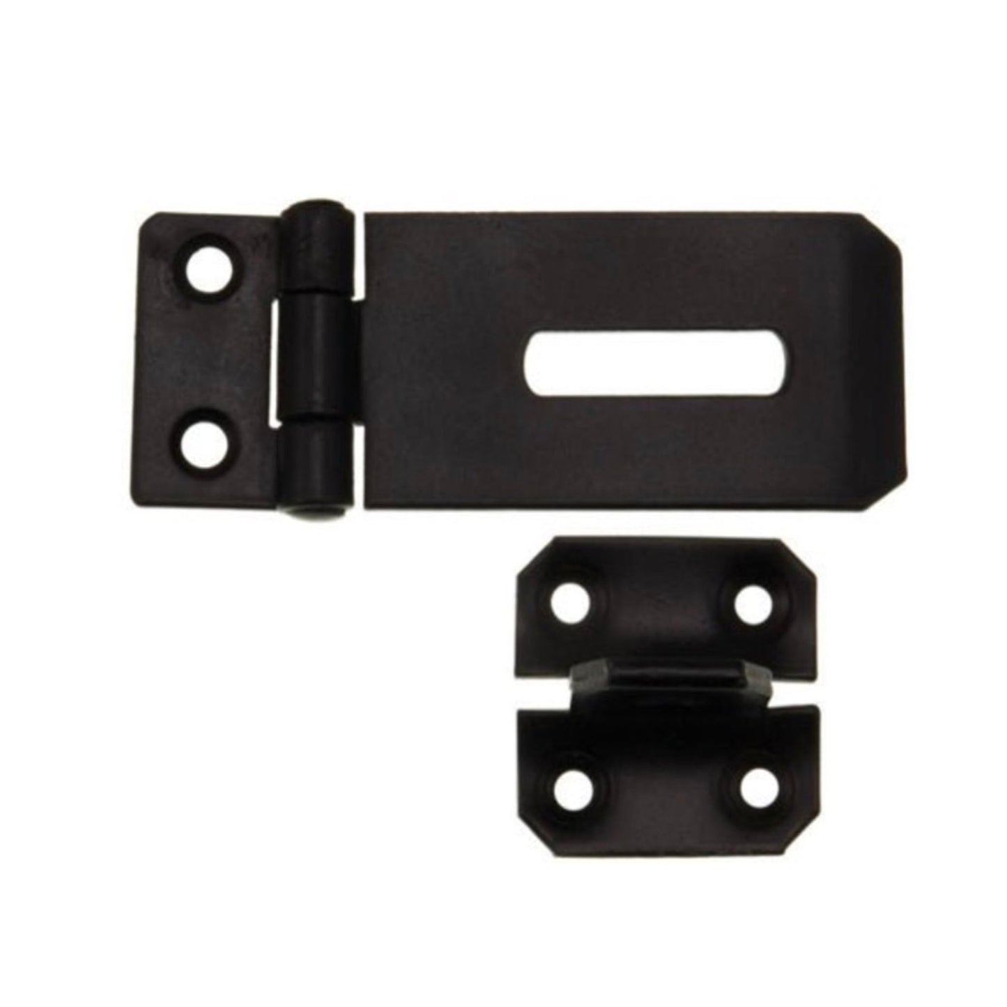 Frisco Hasp And Staple Black 76mm - Transtools Online