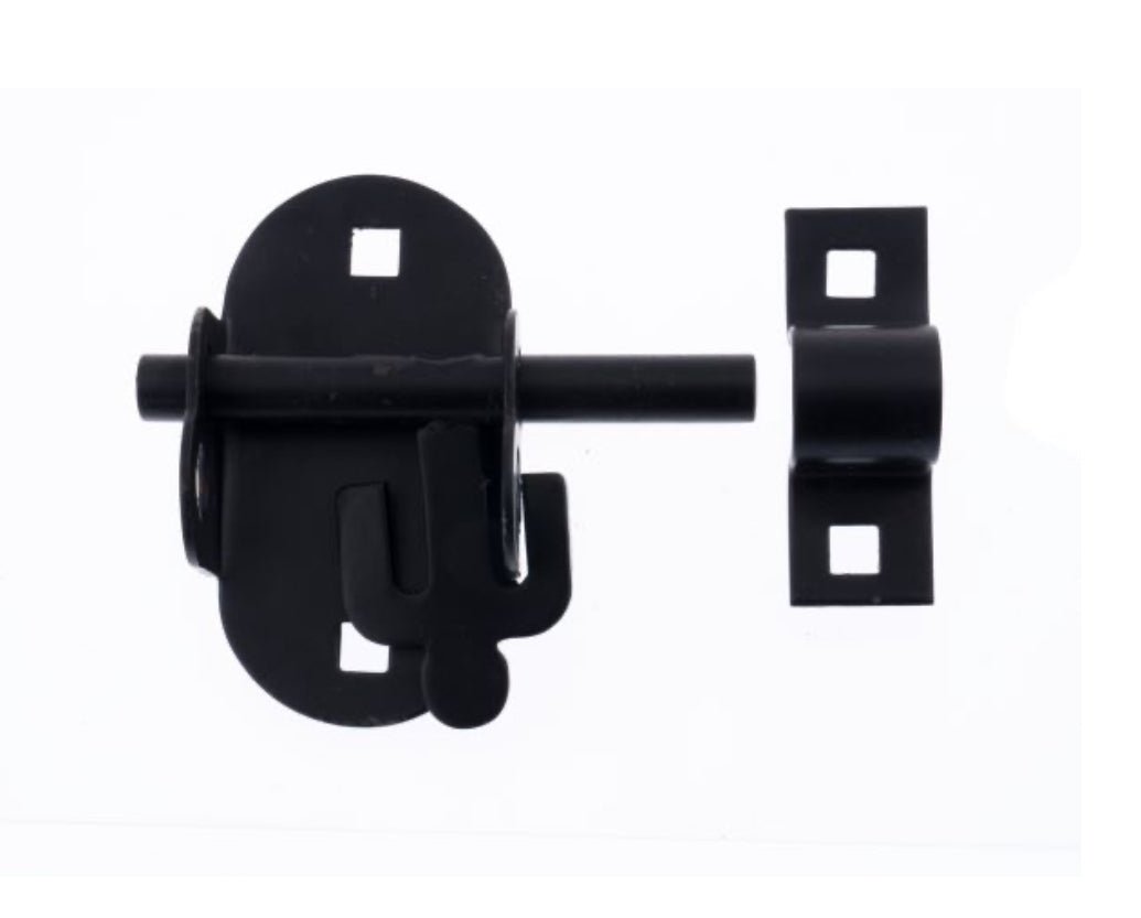 FRISCO OVAL PADBOLT BLACK - 102MM - Transtools Online