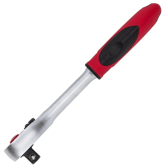 Gedore 1/2in Reversible Ratchet Socket Spanner 250mm 10in Side View