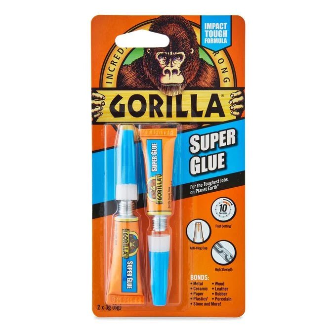 GORILLA SUPER GLUE IMPACT TOUGH 2 X 3GM - Transtools Online