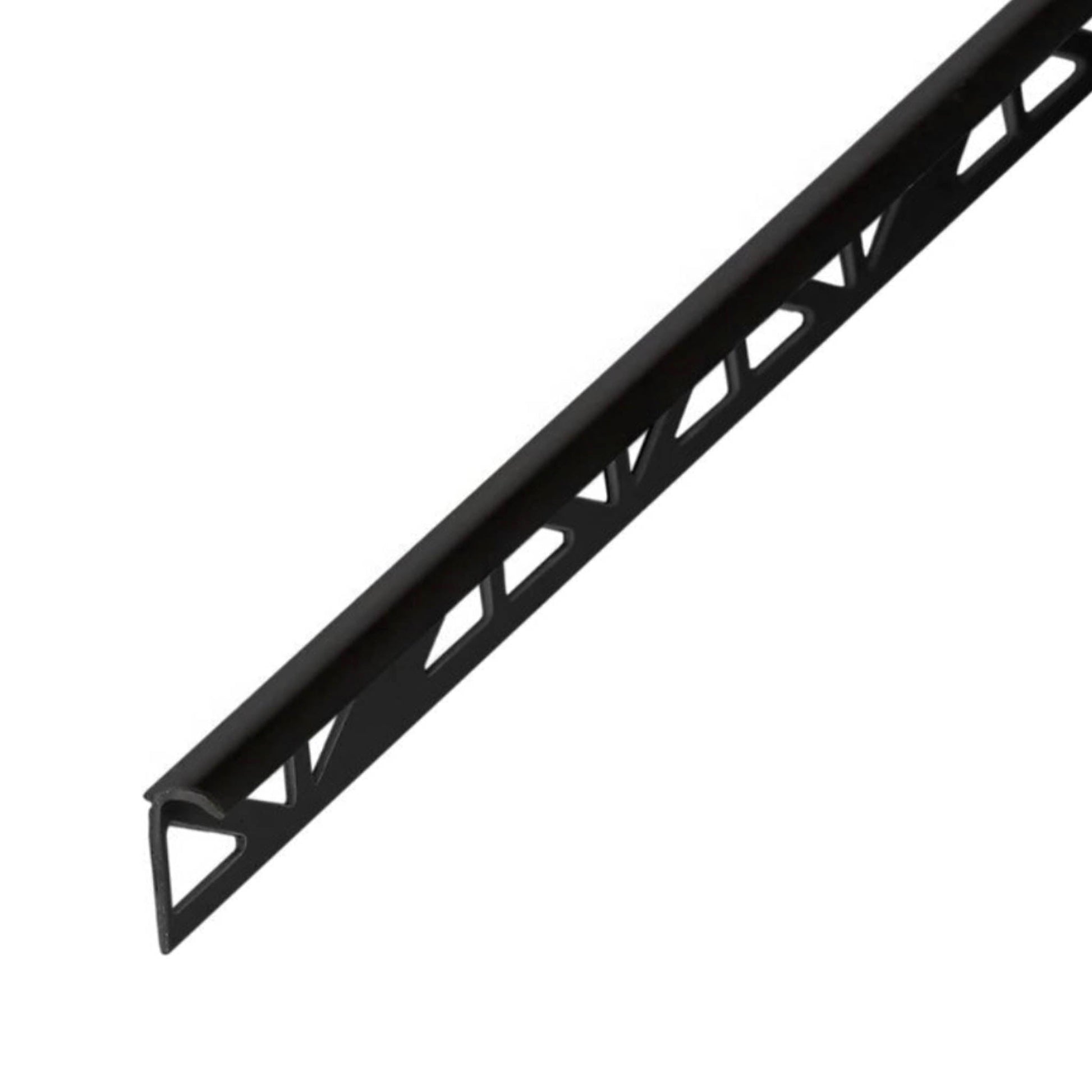 Homelux Tile Trim Plastic Black - 9mm x 1.83 Metre - Transtools Online