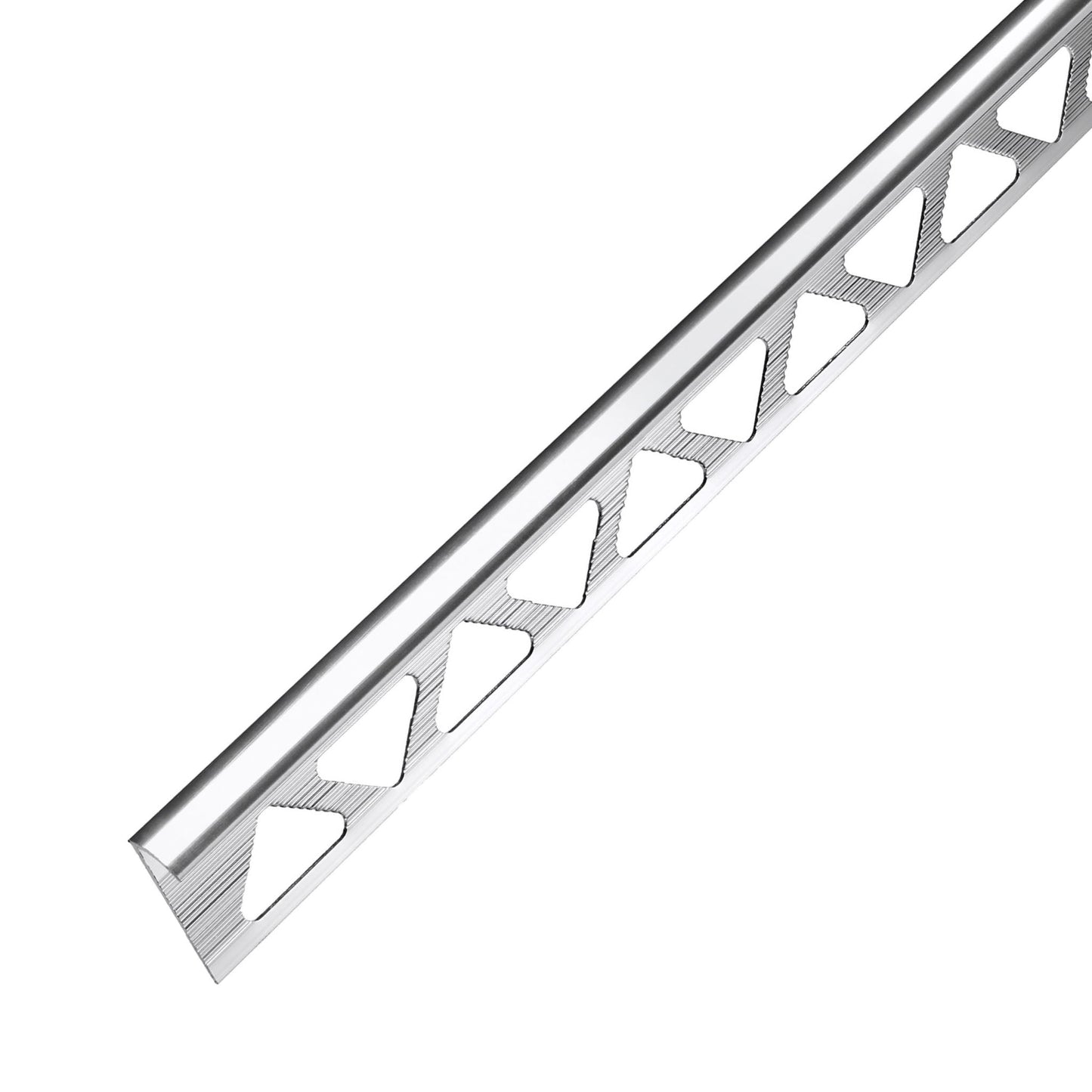 Homelux Tile Trim Rounded Aluminium 9mm x 2.5 Metre