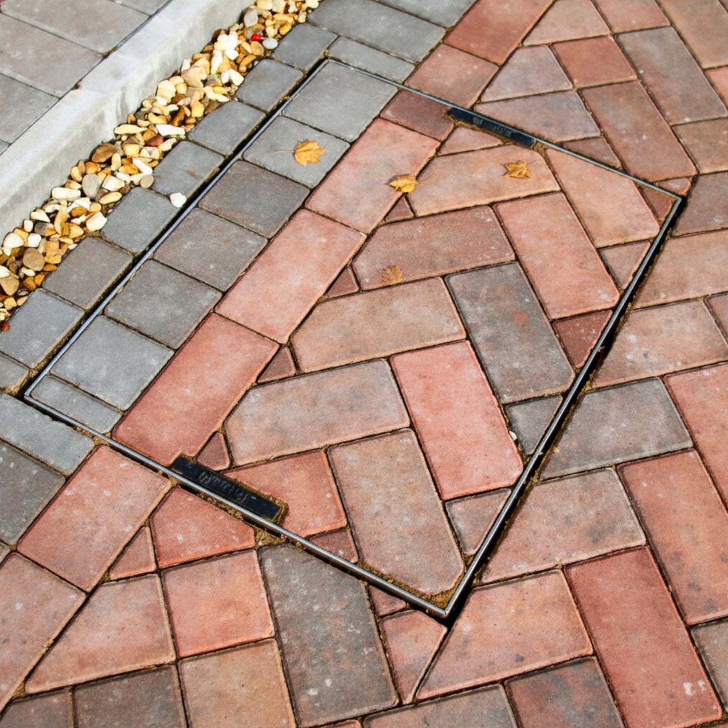 Manhole Block Recessed Paving Cover 600mm x 450mm x 80mm - Transtools Online