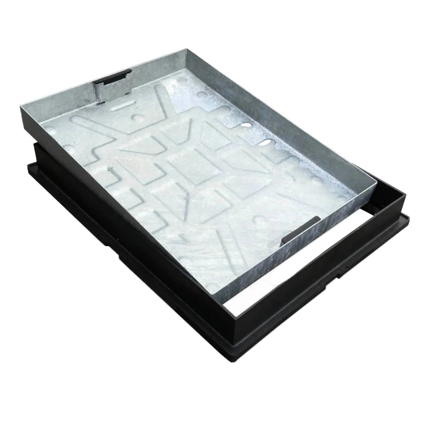 Manhole Block Recessed Paving Cover 600mm x 450mm x 80mm