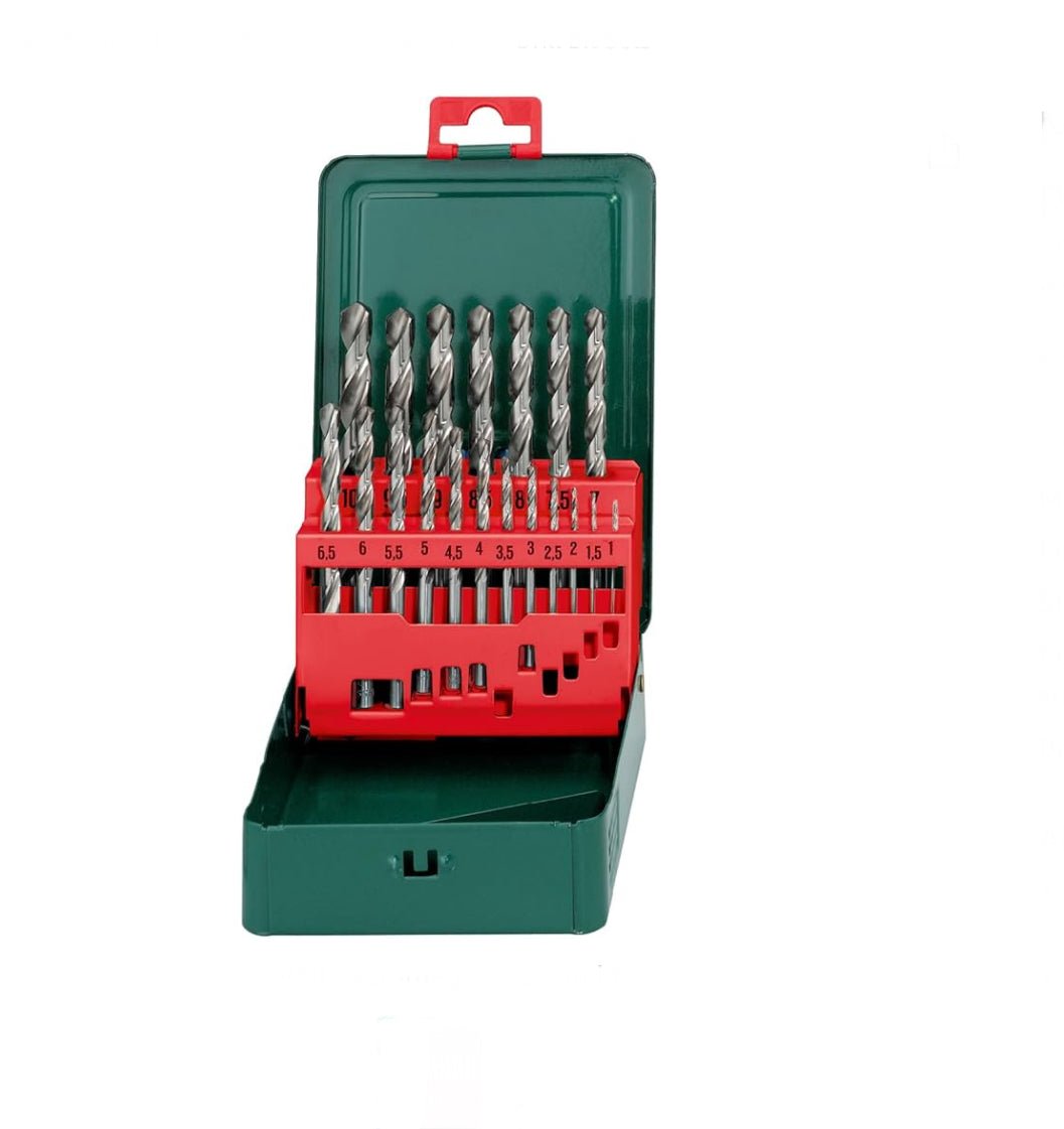 METABO HSS G - TWIST DRILL BIT SET - 19 PIECE - Transtools Online