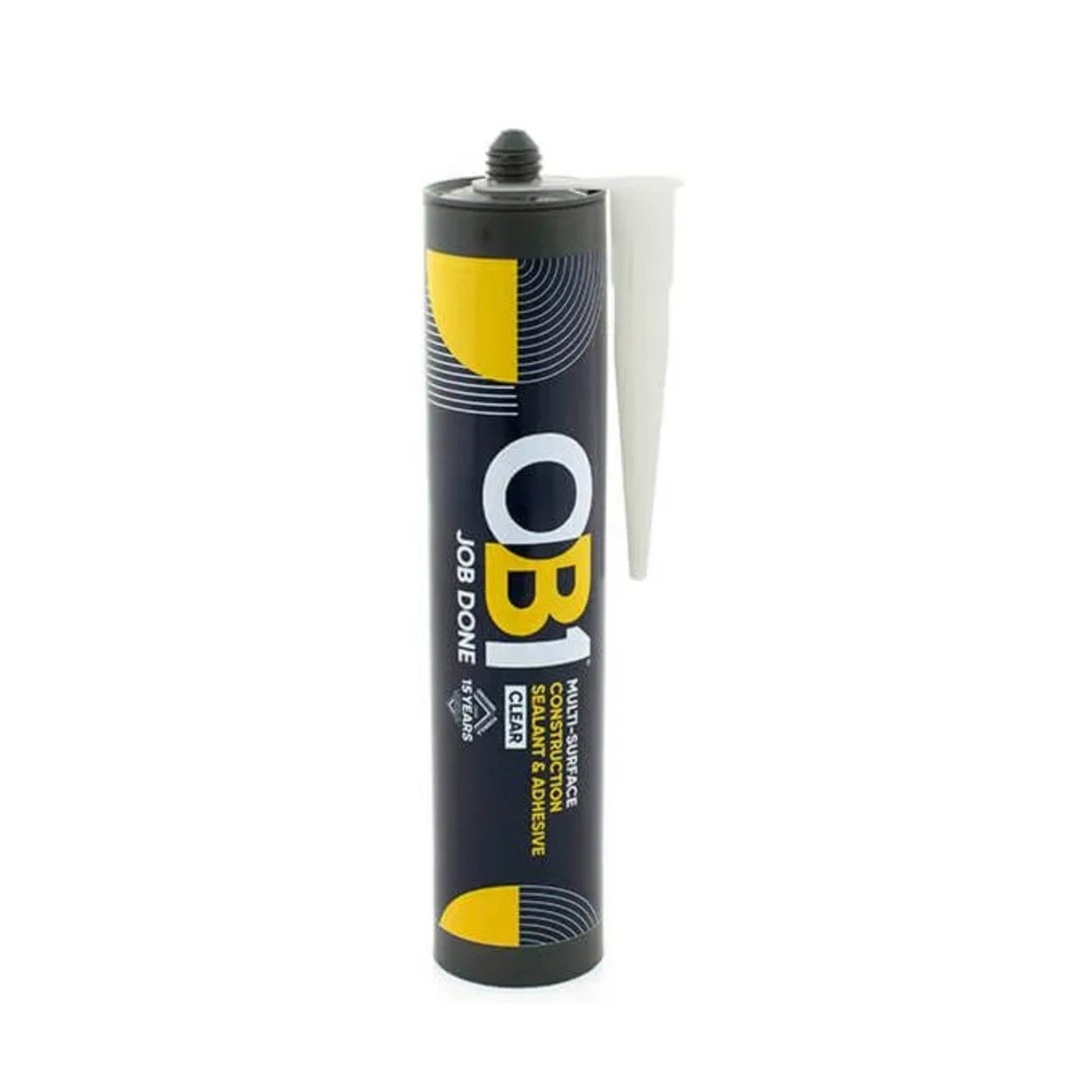 OB1 Multi - Surface Construction Sealant And Adhesive Clear - 290ml - Transtools Online