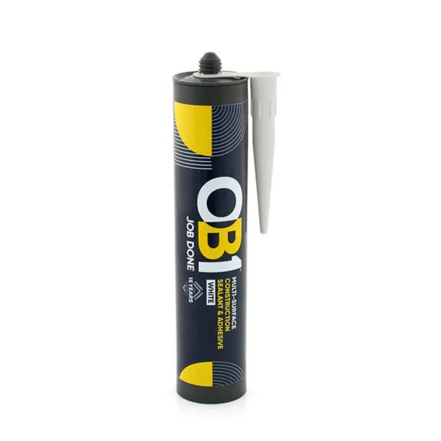 OB1 Multi - Surface Construction Sealant And Adhesive White - 290ml - Transtools Online
