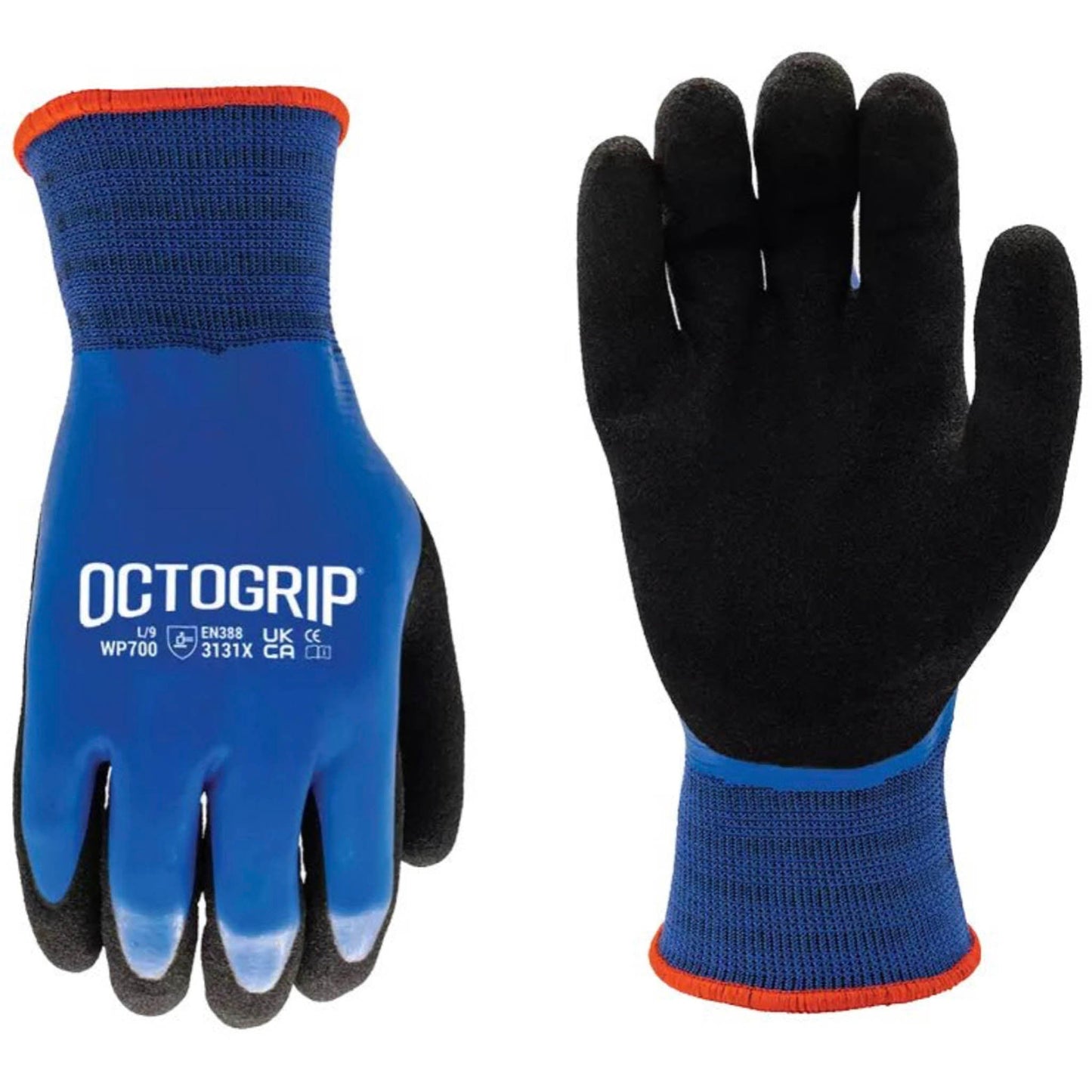 Octogrip WP700 Waterproof Winter Work Gloves Extra Large - Transtools Online