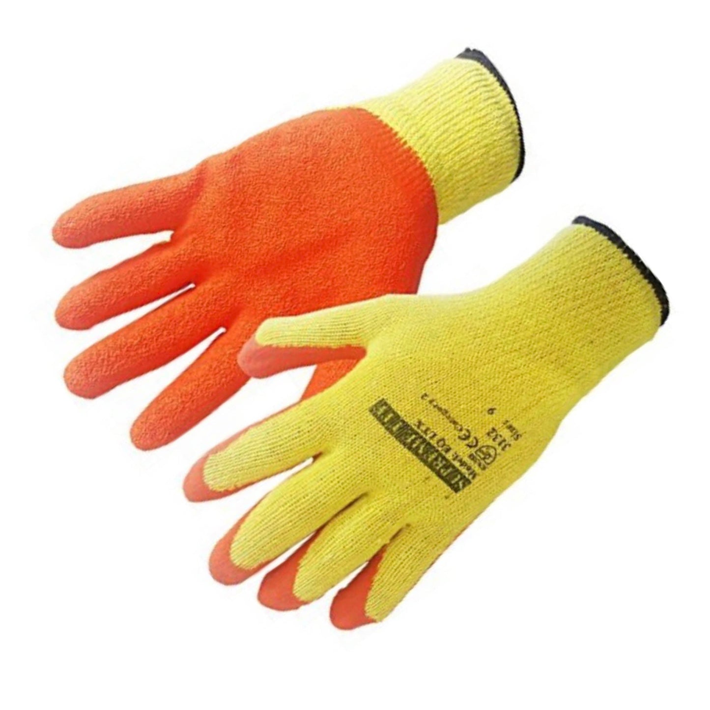 Portwest A150 Orange Rubber Palm Gloves