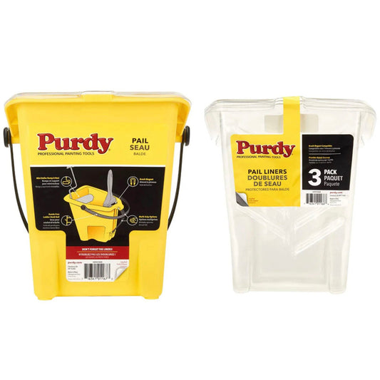 Purdy Painters Pail Bucket and 3 Liners - Transtools Online