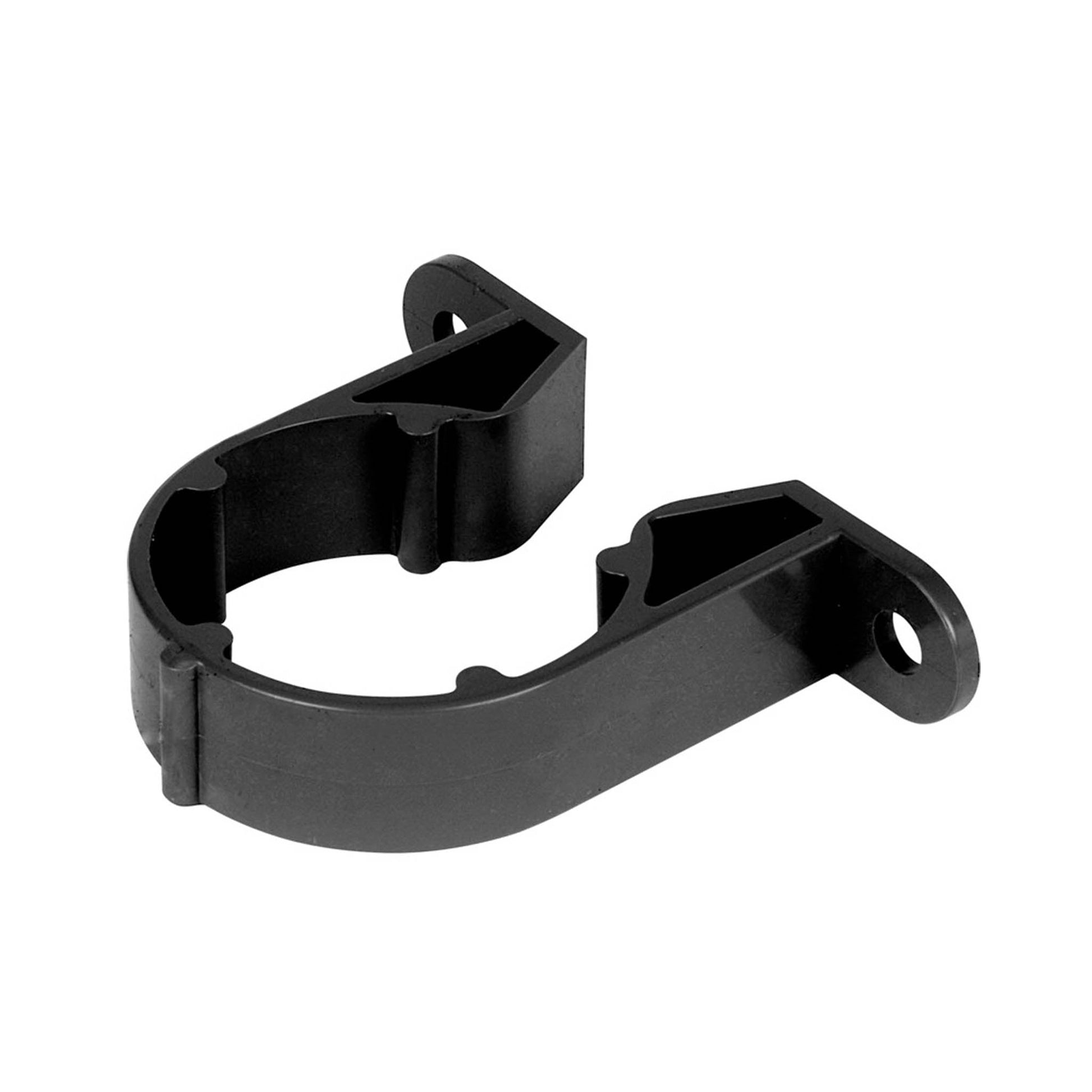 Push Fit And Solvent Weld Waste Pipe Black Clip - 40mm - Transtools Online