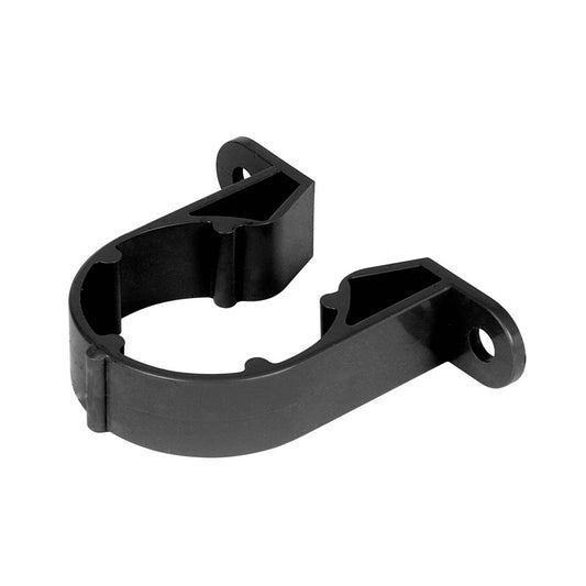 Push Fit And Solvent Weld Waste Pipe Black Clip - 40mm - Transtools Online