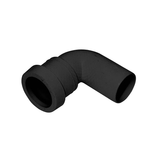Push Fit Waste Pipe Black P - S Trap Converter Bend - 40mm - Transtools Online
