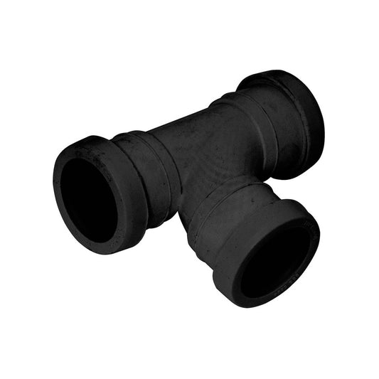Push Fit Waste Pipe Black Swept Branch 40mm - 90 Degree - Transtools Online