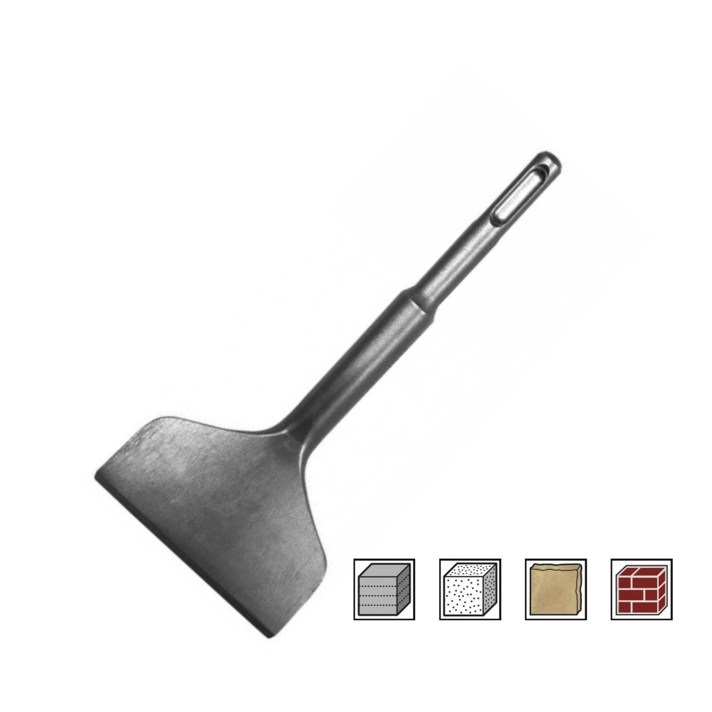 Reisser Angled Tile Chisel SDS Plus 75mm x 165mm - Transtools Online
