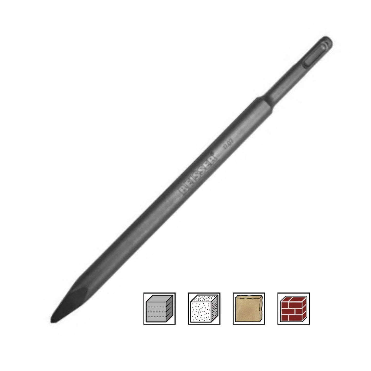 Reisser Bull Point SDS Chisel - 250mm