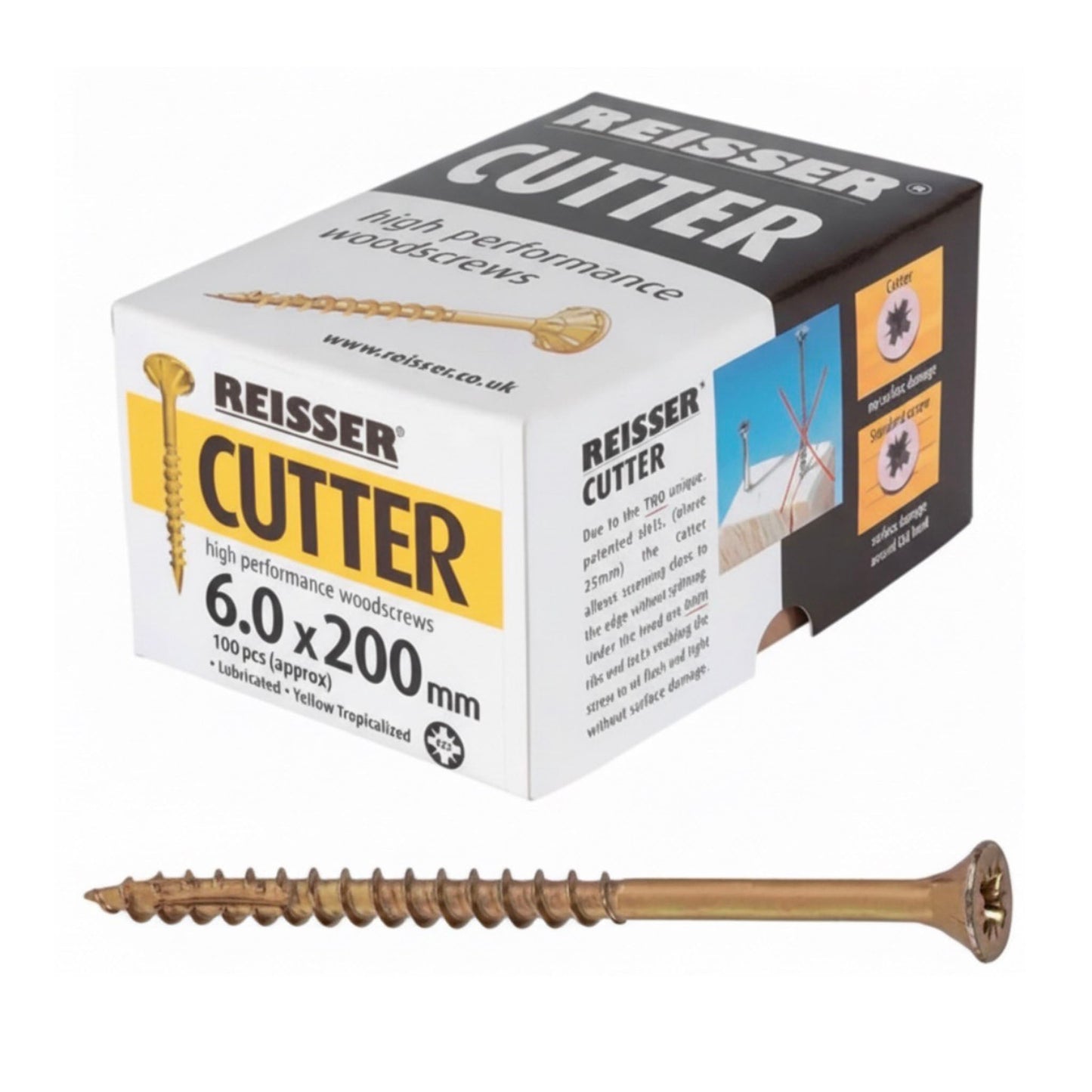 Reisser Cutter Woodscrews Box