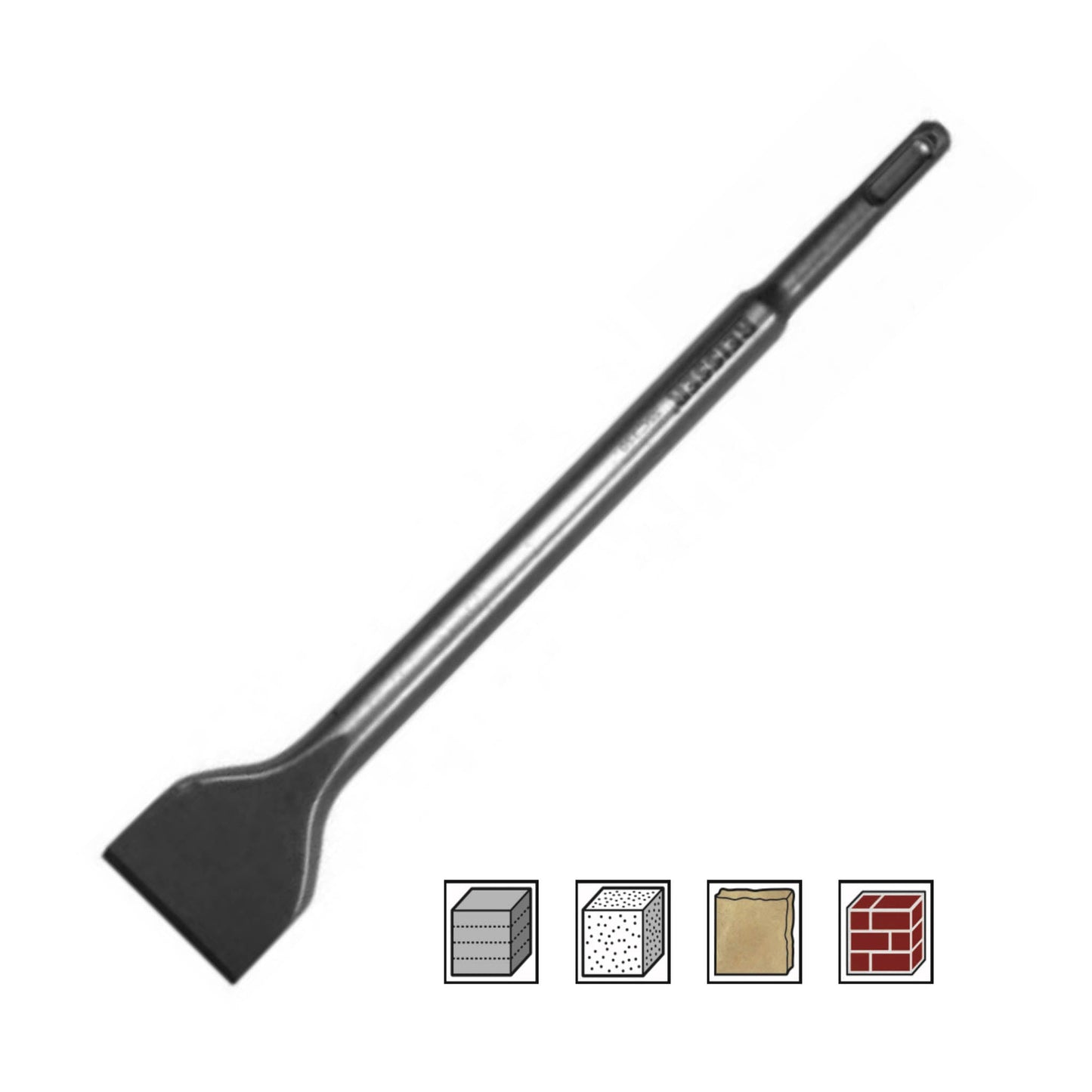 Reisser Spade Chisel SDS Plus - 40mm x 250mm - Transtools Online