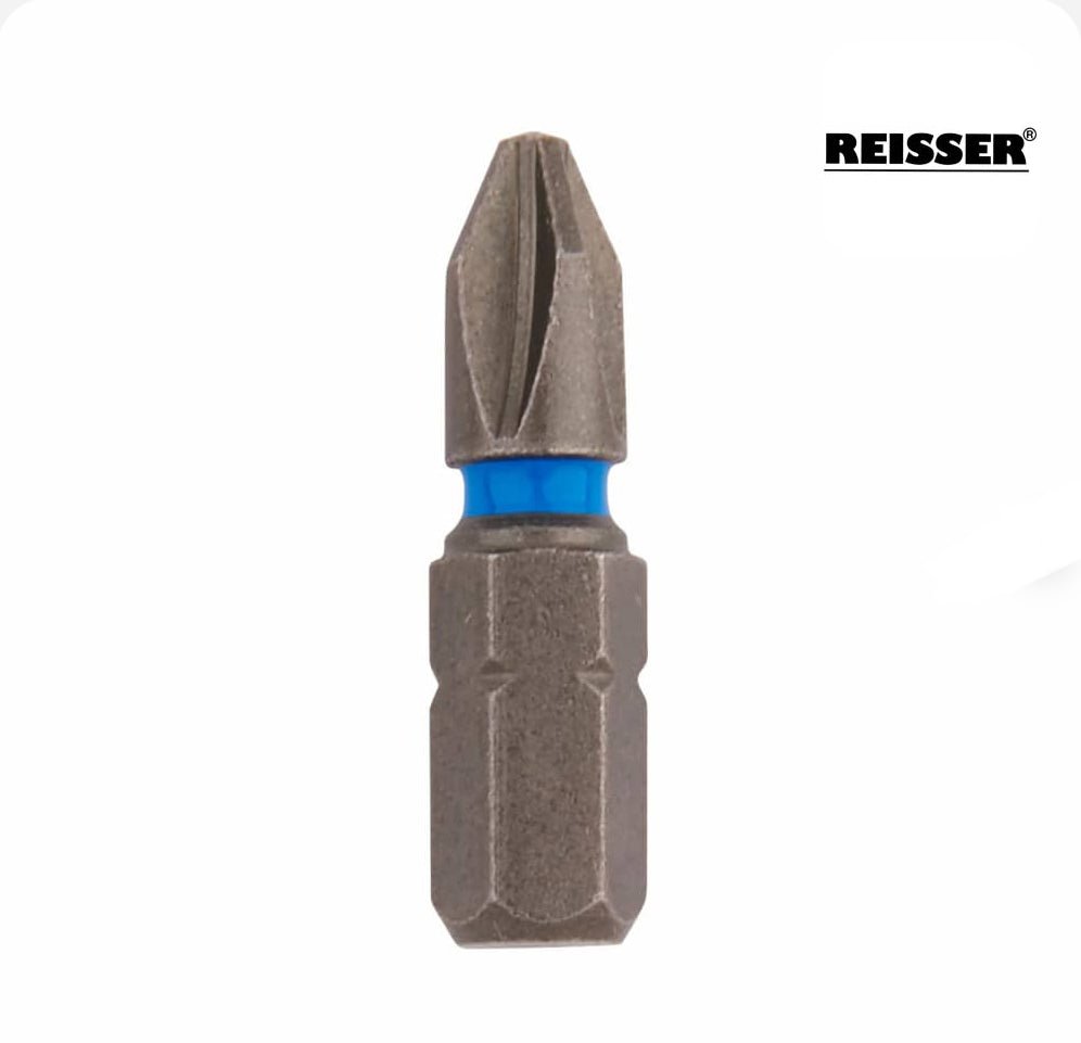 REISSER TORSION SCREWDRIVER BIT PZ2 25MM - 10 PACK - Transtools Online