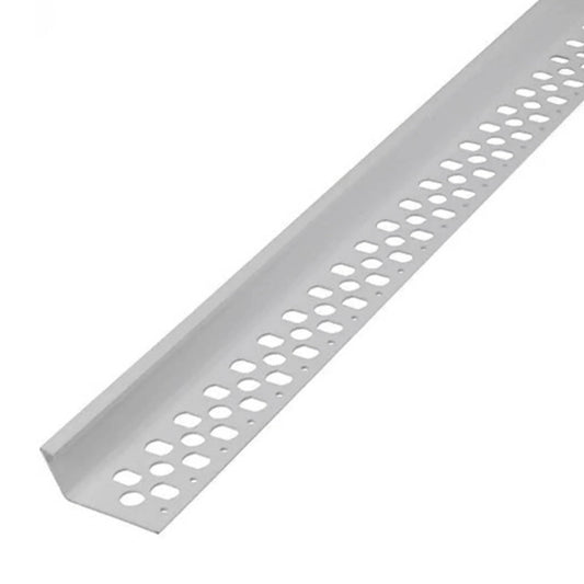 Render Plastic Bell Coat Cast Bead White 10mm x 2.5 Metre
