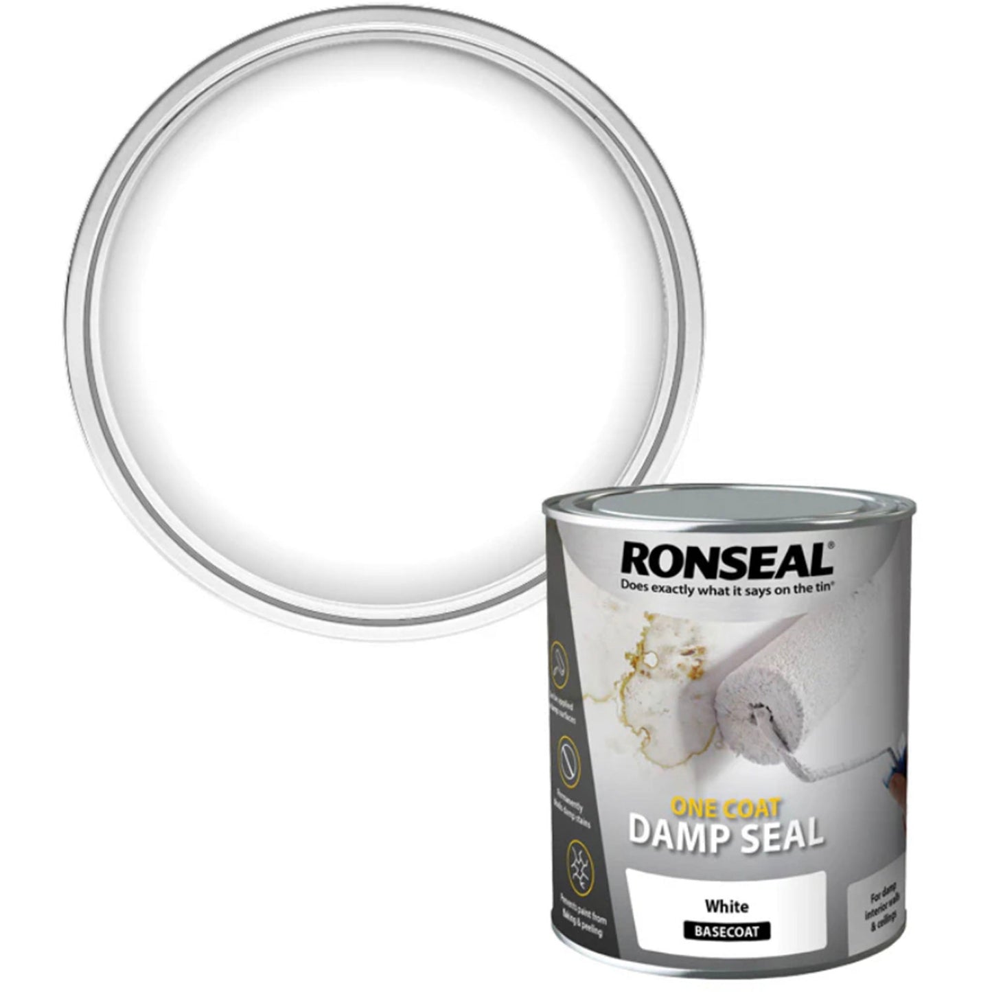 Ronseal One Coat Damp Seal Paint - Transtools Online