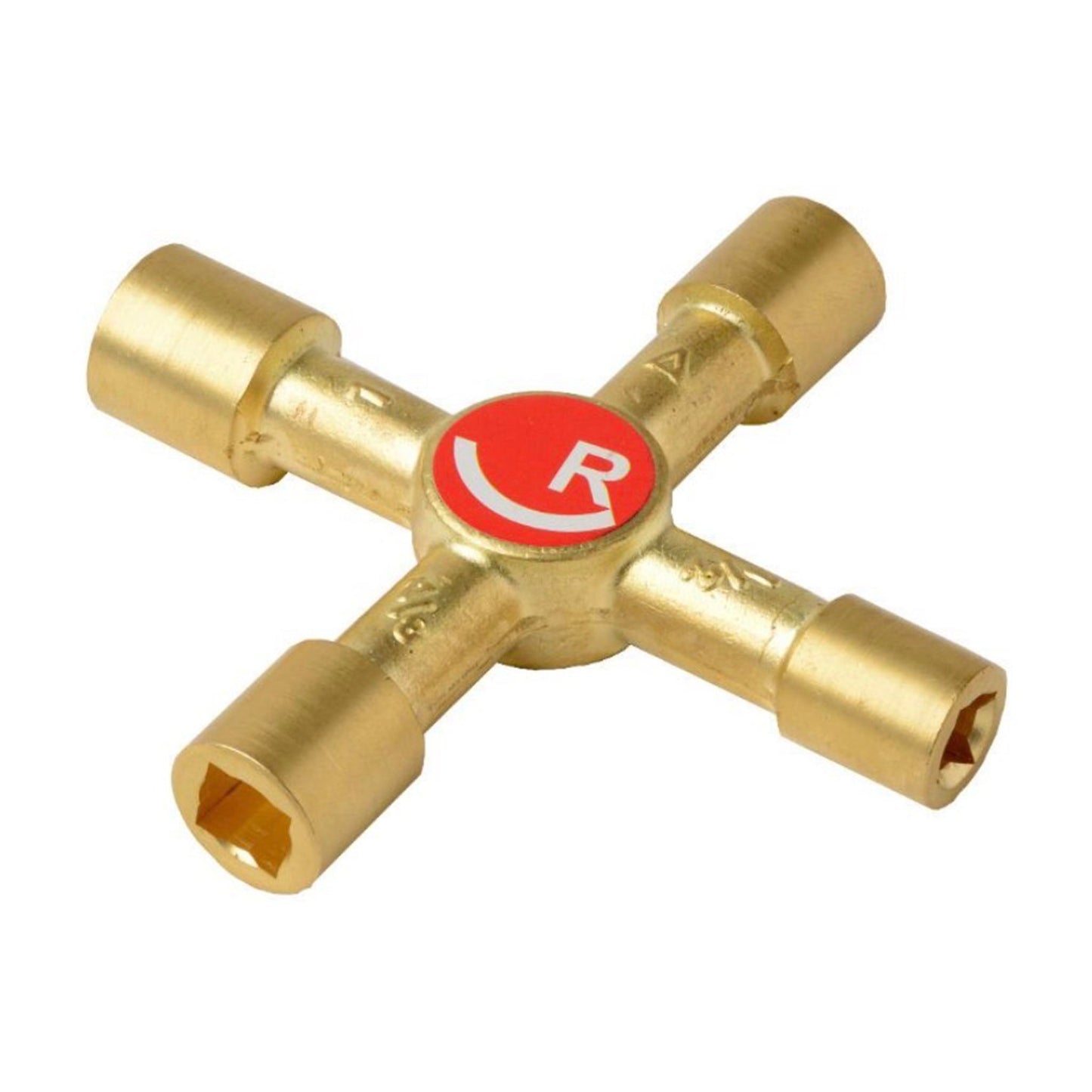 Rothenberger Brass Multipurpose 4 Way Key