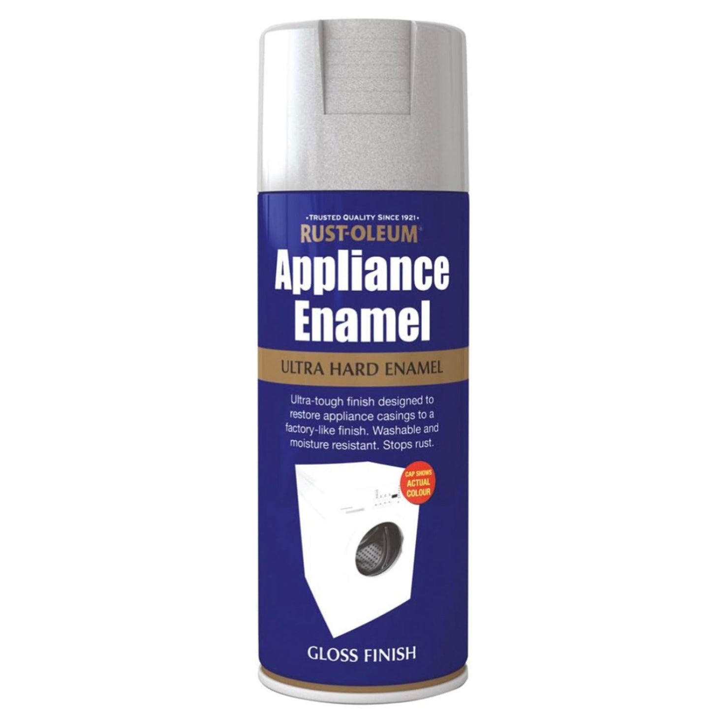 Rust-Oleum Appliance Enamel Spray Paint Steel 400ml