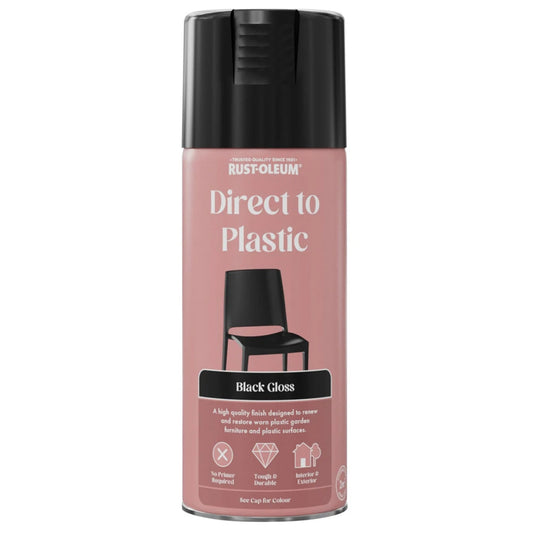 Rust-Oleum Direct to Plastic Gloss Black