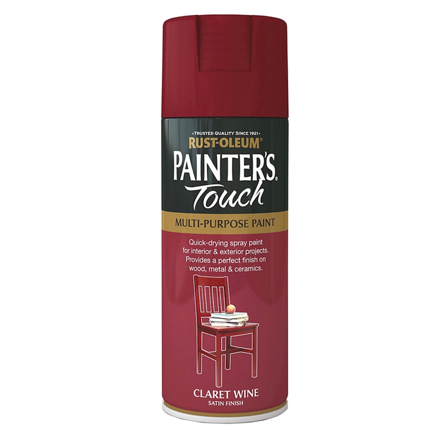 Rust - Oleum Painters Touch Multi - Purpose Spray Paint Claret Wine - 400ml - Transtools Online