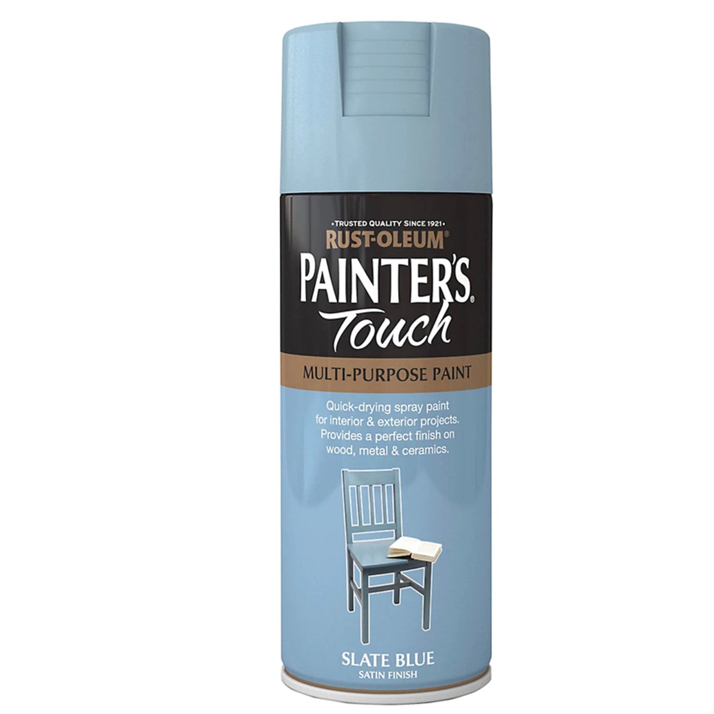 Rust - Oleum Painters Touch Multi - Purpose Spray Paint Slate Blue - 400ml - Transtools Online
