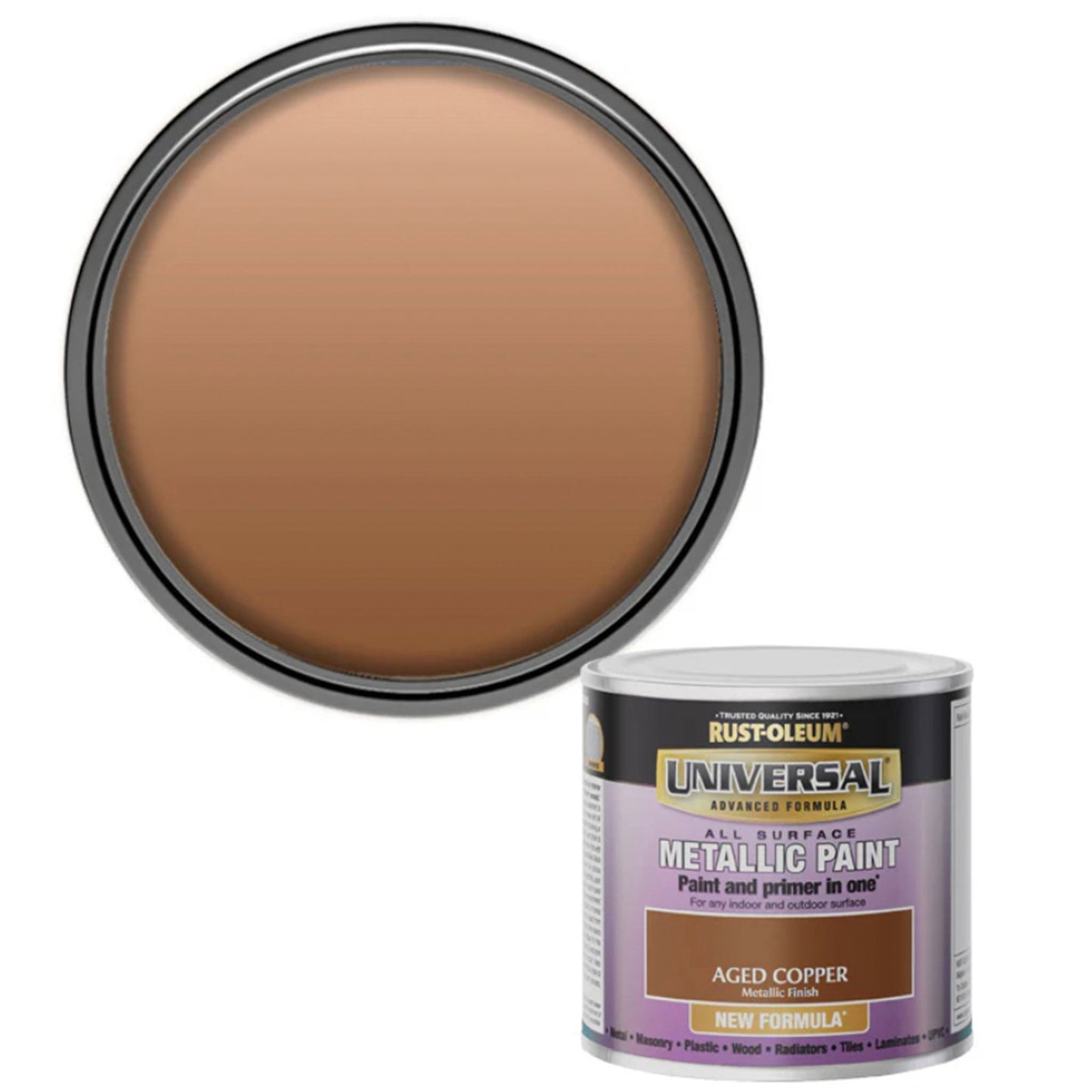 Rust - Oleum Universal All Surface Paint Metallic - Transtools Online