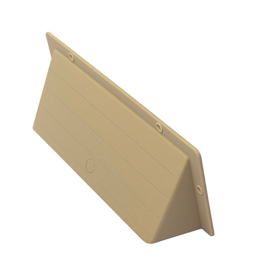 Rytons Air Brick Cowl 9" x 3" Surface Mounted Cover Buff / Sand