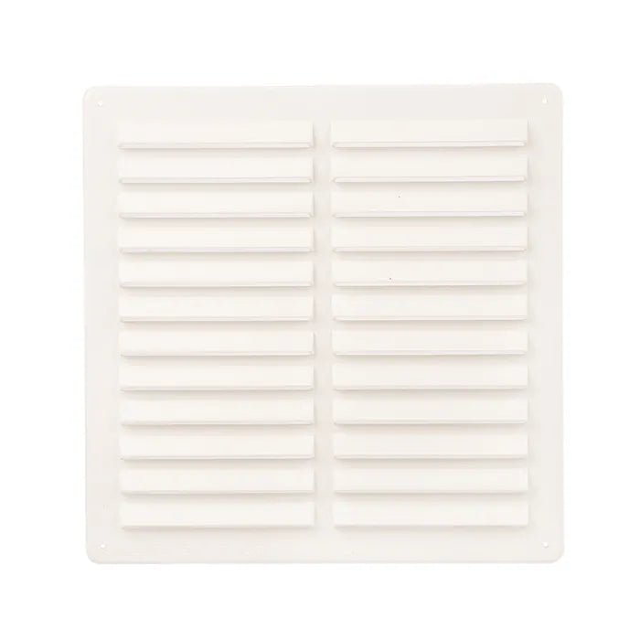RYTONS LOUVRE VENT WHITE - 9IN X 9IN - Transtools Online