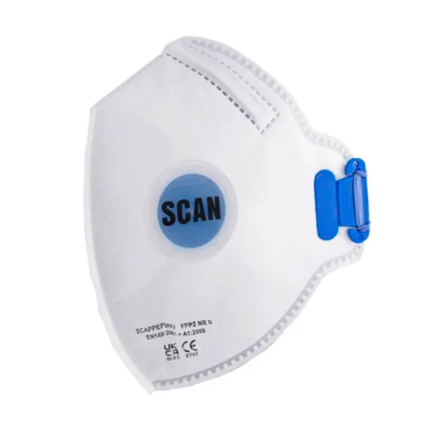 Scan Fold Flat Disposable Valved Mask FFP2 - 3 Pack - Transtools Online
