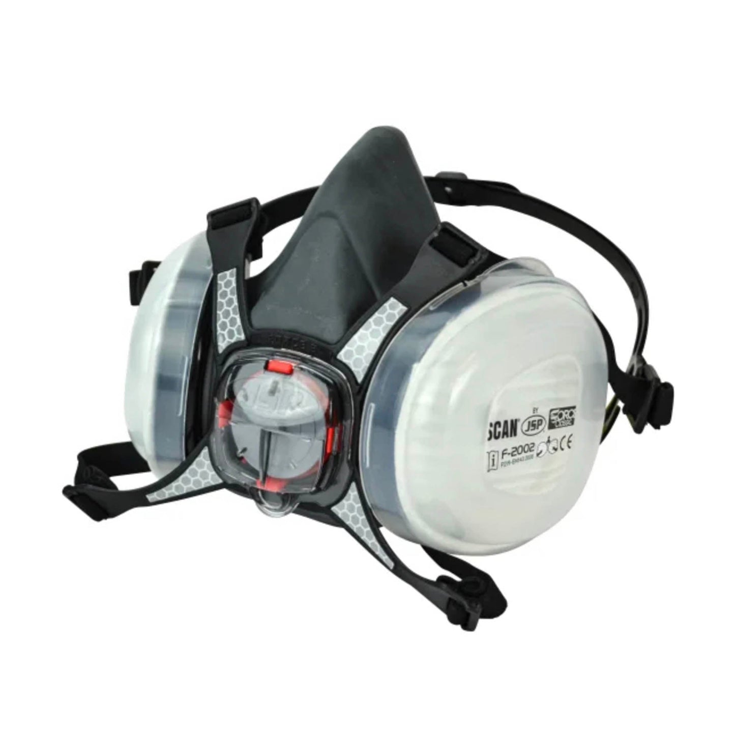 Scan Twin Half Mask Respirator And P2 Dust Refill Cartridges - Transtools Online