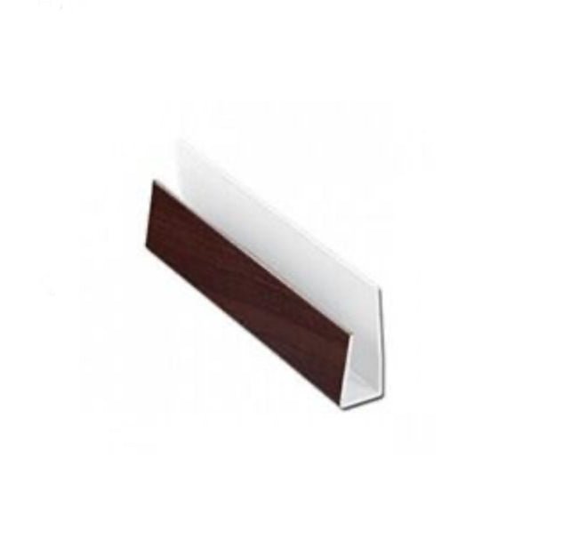 SHIPLAP ROSEWOOD CLADDING STARTER TRIM / UNI CHANNEL - 5 METRE - Transtools Online