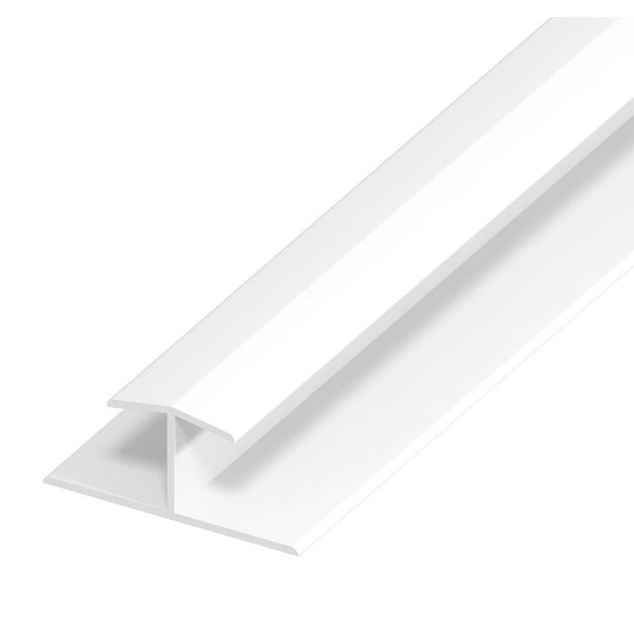 SHIPLAP WHITE CLADDING H JOINT TRIM - 5 METRE - Transtools Online