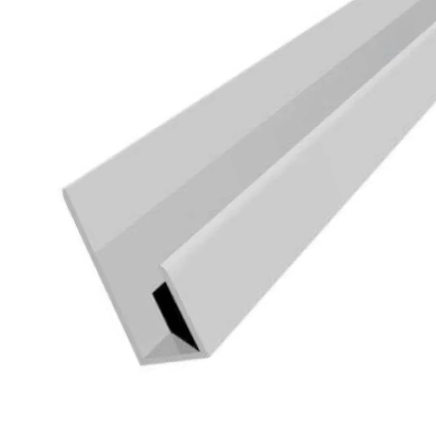 Shiplap White Cladding Starter Trim Uni channel - 5 Metre - Transtools Online