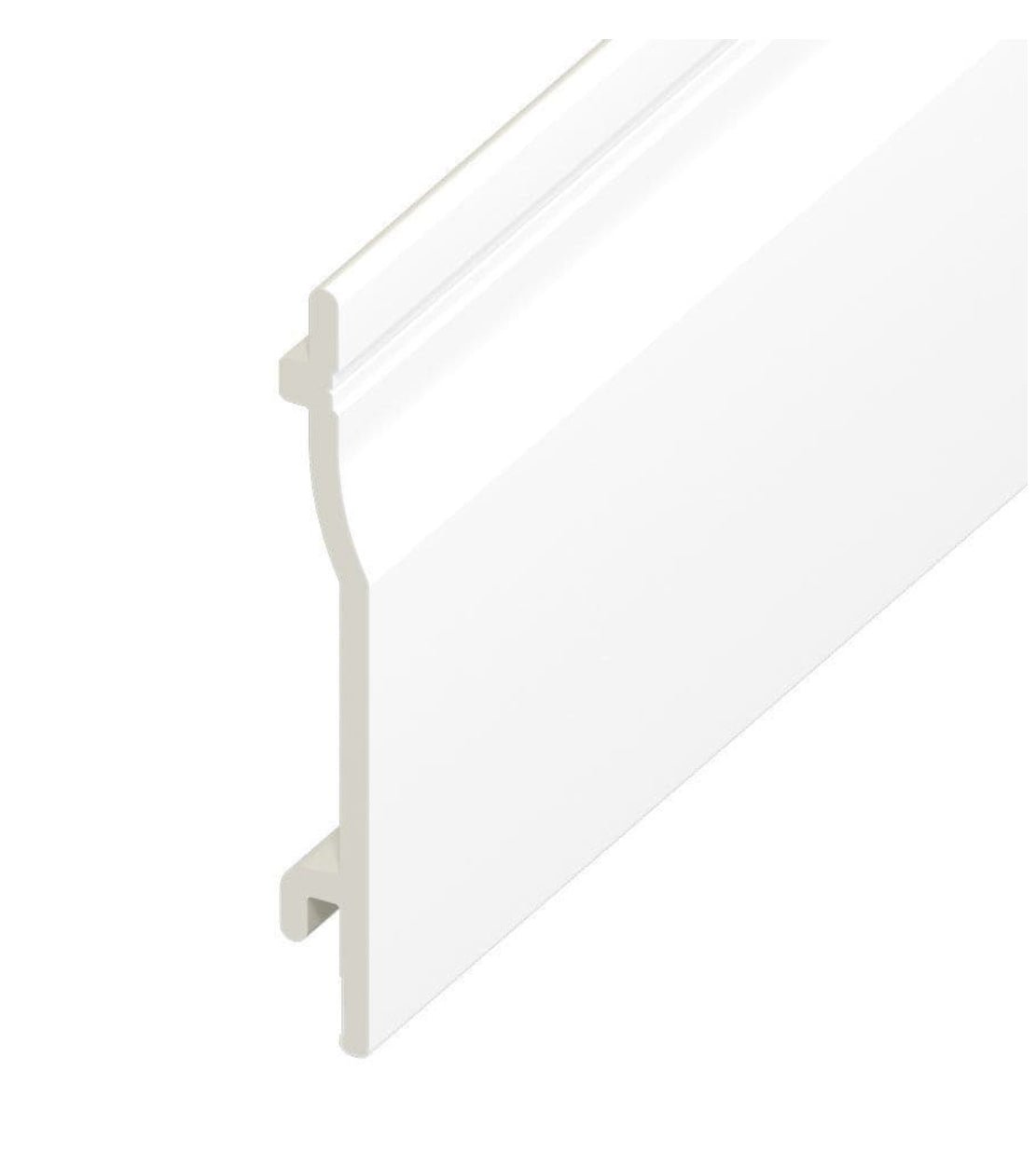 SHIPLAP WHITE SMOOTH CLADDING 150MM / 6IN - 5 METRE - Transtools Online