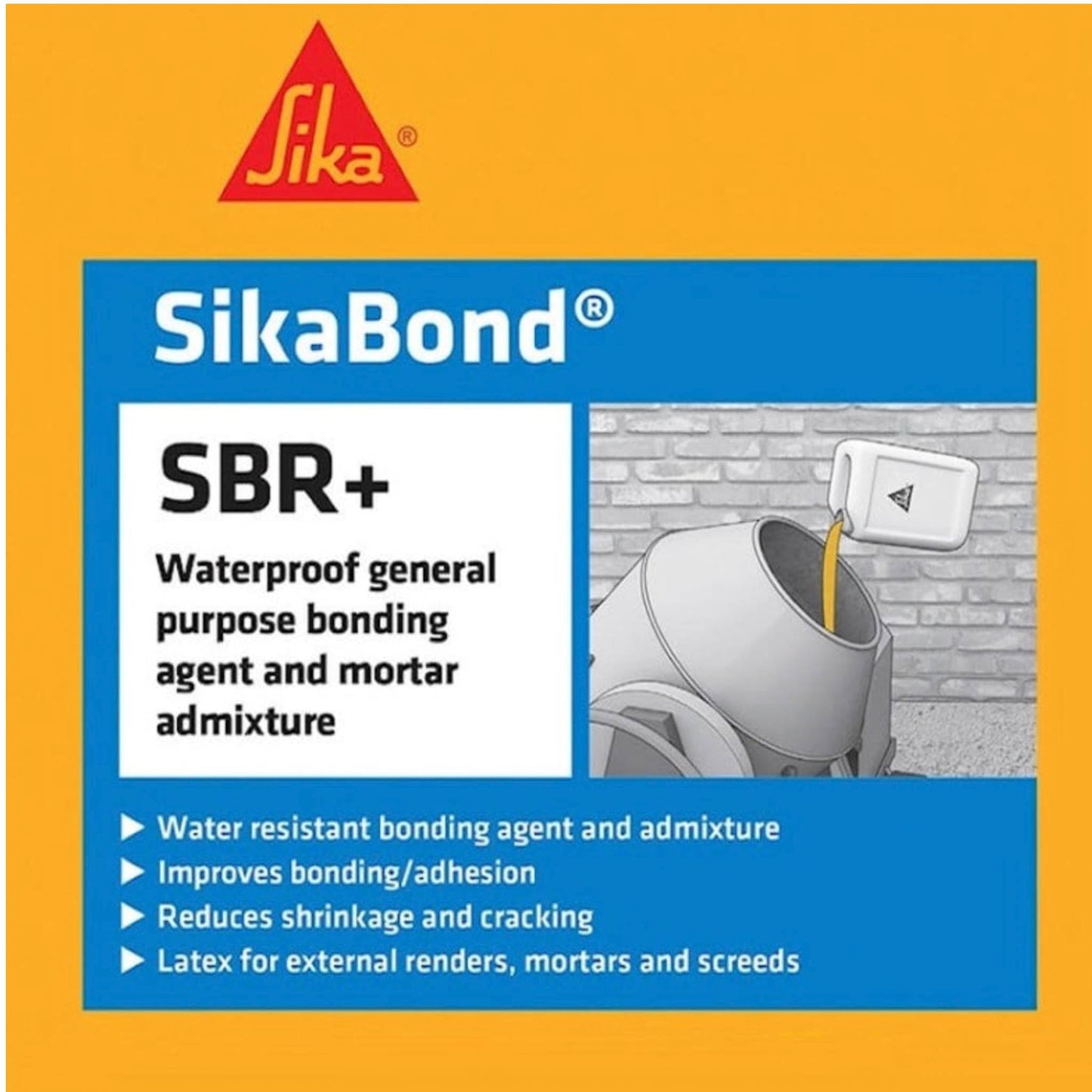SikaBond SBR Prime Seal and Bond 25 Litre - Transtools Online