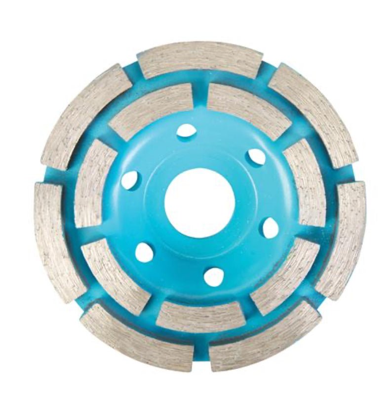 SILVERLINE DOUBLE ROW DIAMOND GRINDING DISC - 100MMX 22.23MM - Transtools Online