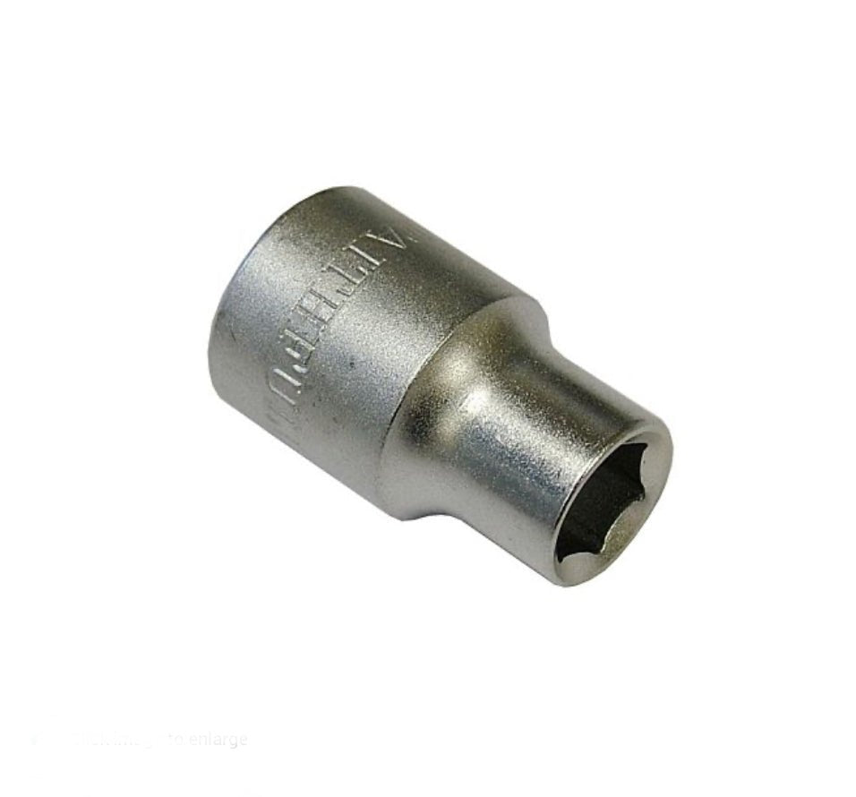 SILVERLINE HEX SOCKET 1/2IN DRIVE - 11MM - Transtools Online