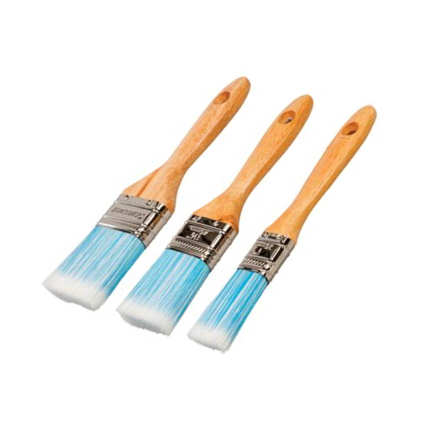 Silverline Synthetic Paint Brush Set - 3 Piece - Transtools Online