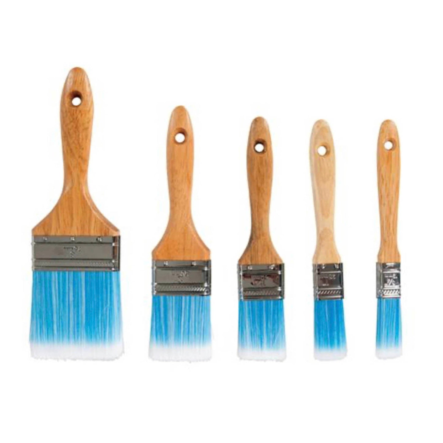Silverline Synthetic Paint Brush Set 5 Piece - Transtools Online