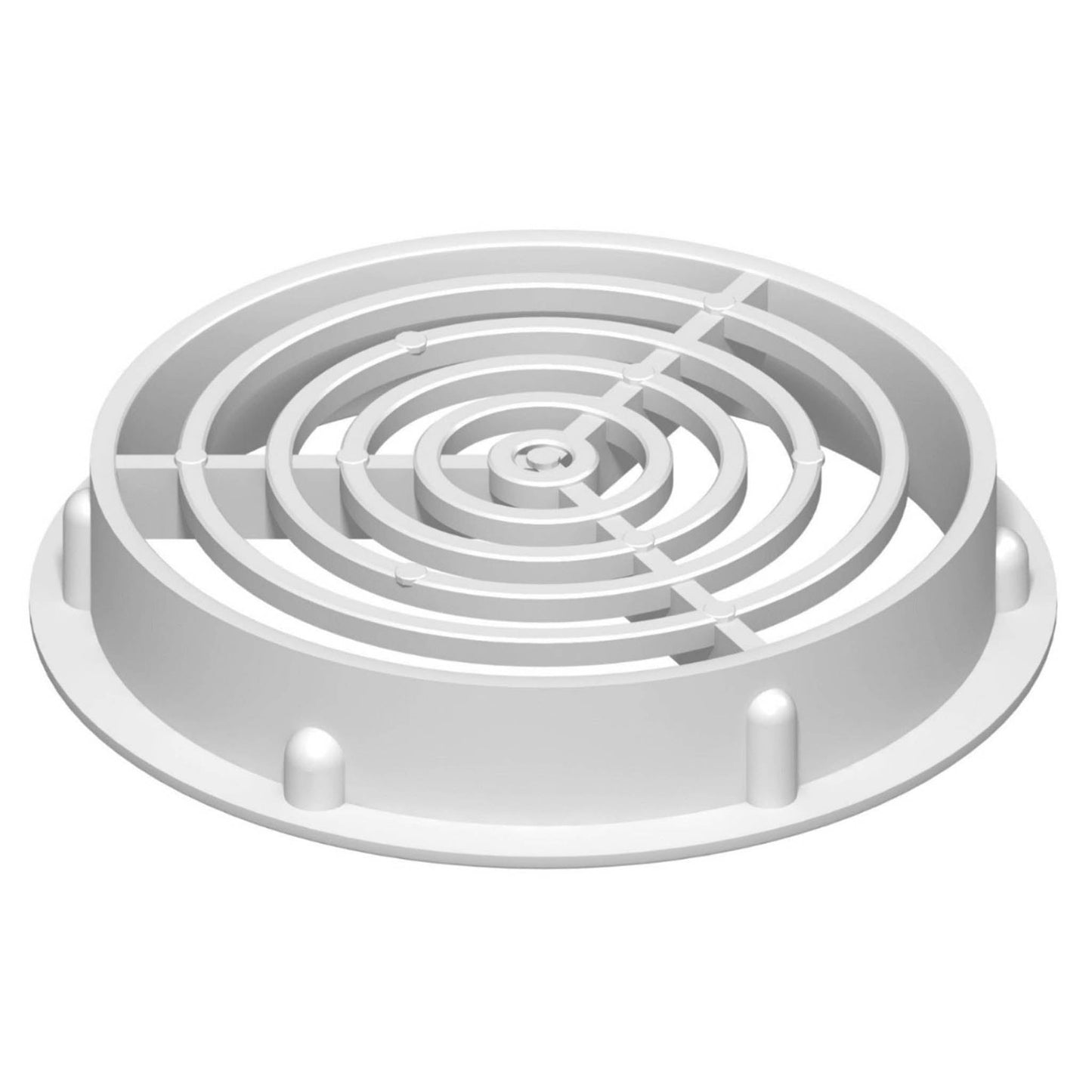 Soffit Circular Soffit Vent White - 70mm - Transtools Online