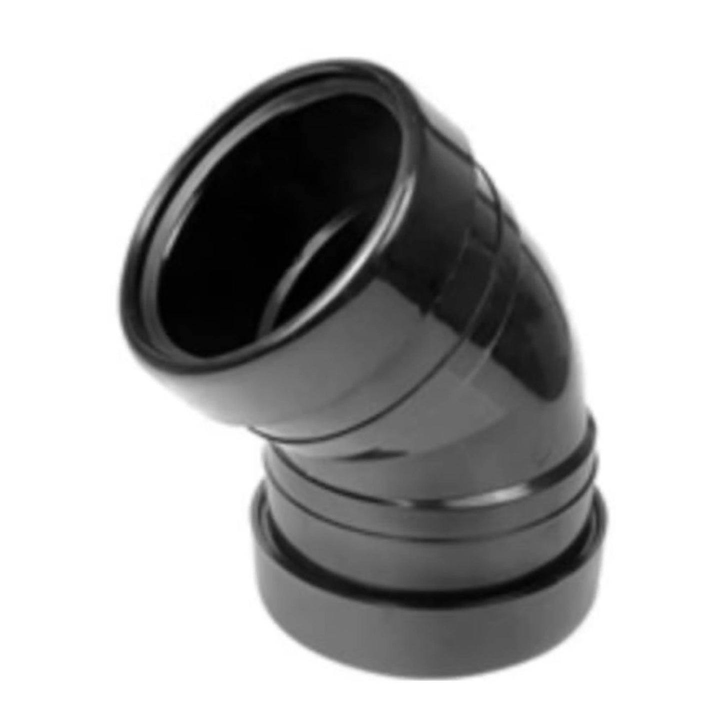 Soil Pipe Double Socket Bend Black 135 Degree - Transtools Online