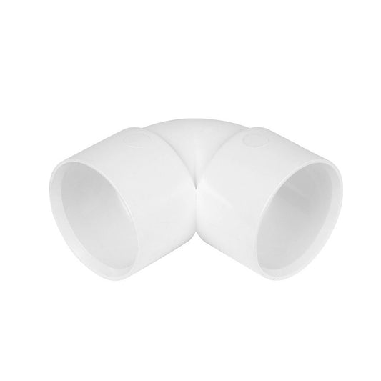 Solvent Weld White Knuckle Bend 90 Degree - 40mm - Transtools Online