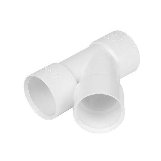 Solvent Weld White Y Branch 135mm Degree - 32mm - Transtools Online