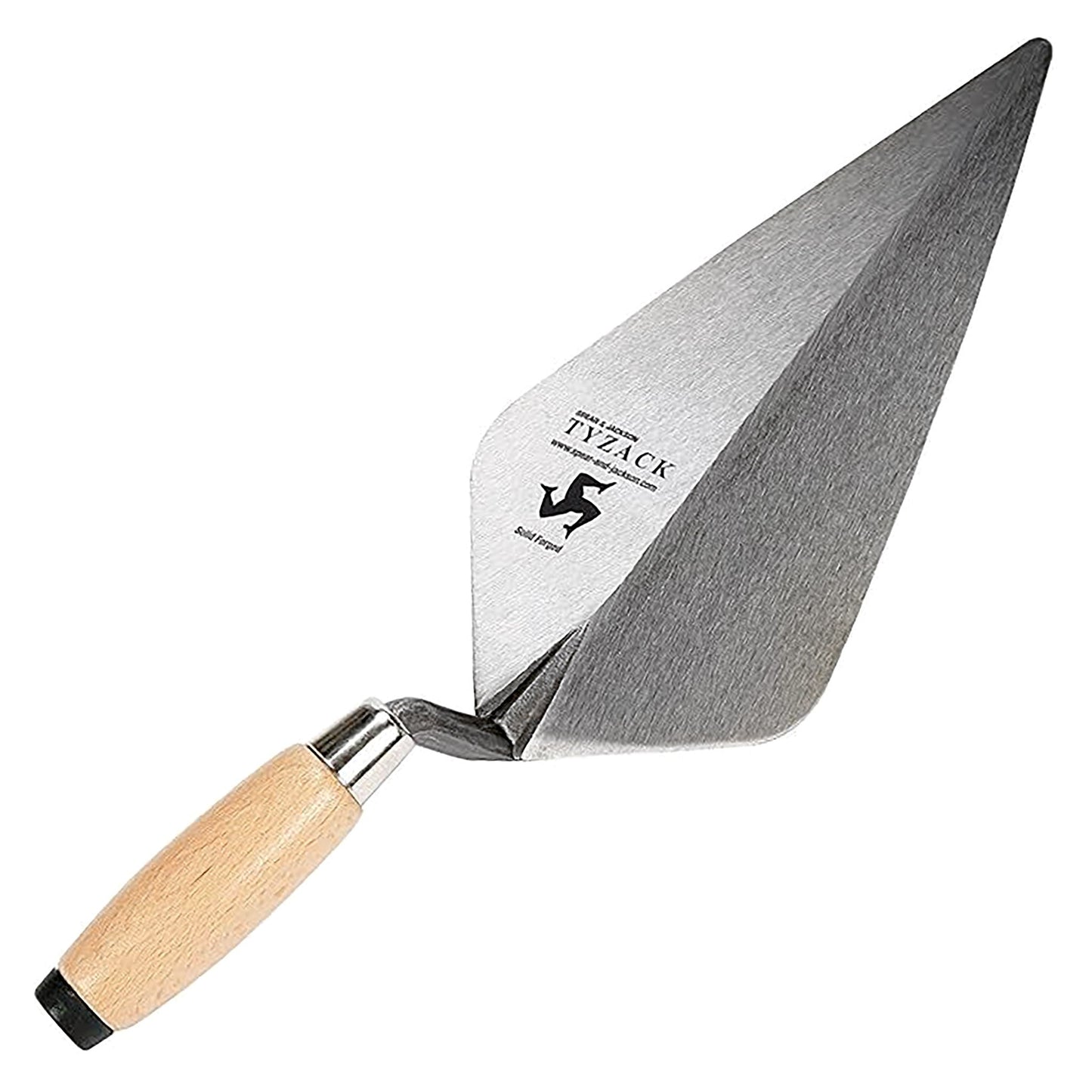 Spear and Jackson Brick Layers Trowel Wooden Handle 11in