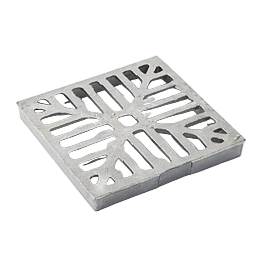 Square Aluminium Hopper Gully Grid 160mm x 160mm - Transtools Online